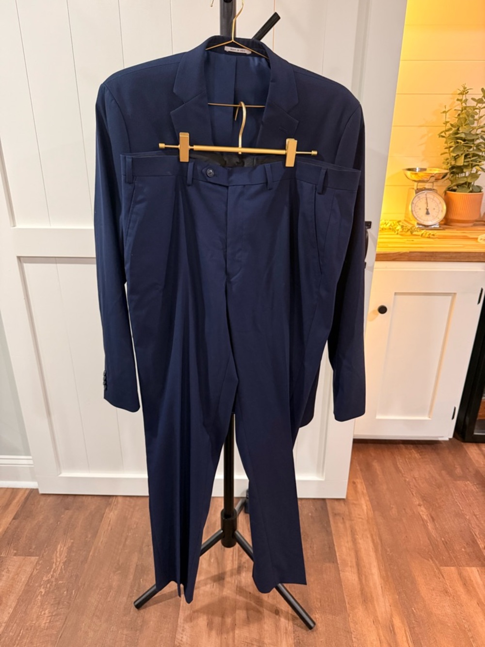 Alfani Navy Blue Men's Suit